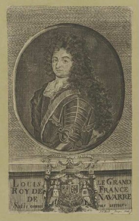 Bildnis des Louis Le Grand, König von Frankreich