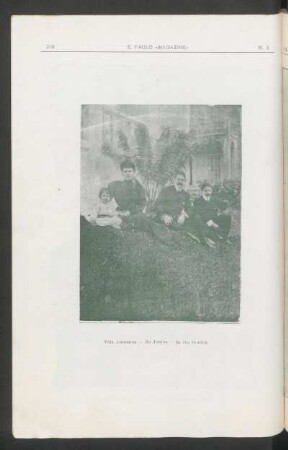 [Fotogravura da] Villa Antonieta - No Jardim