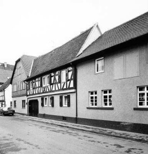 Fachwerkwohnhaus; Babenhausen, Amtsgasse 44