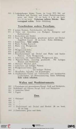 Zinn (Nr. 893-955)