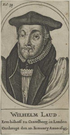 Bildnis des Wilhelm Laud