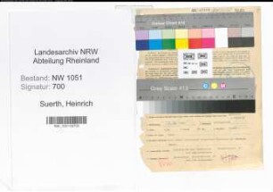 Entnazifizierung Heinrich Suerth , geb. 05.10.1899 (Gastwirt)