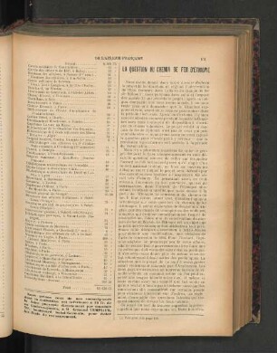 La Question Du Chemin De Fer D'Éthiopie.