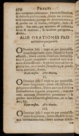454-455, Aliae Orationes Pro Animabus Purgatorii; ...