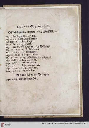 Errata so zu verbesseren