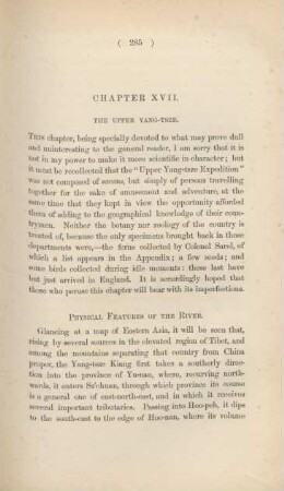 Chapter XVII. The upper Yang-Tsze