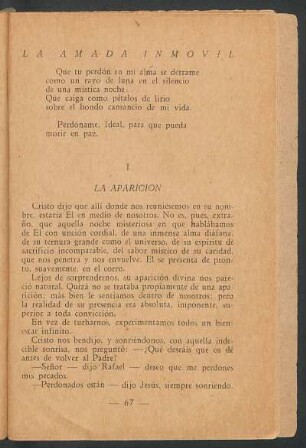 La aparición