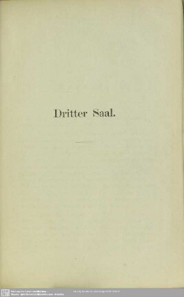 Dritter Saal
