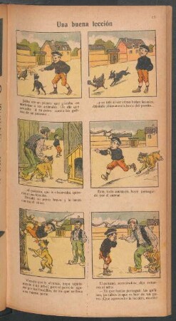 Una buena lección - [Cómic]