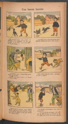 Una buena lección - [Cómic]