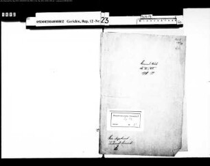 Urteile des Tribunal Criminelle; Jahr (An VI-VII) 1798-1799