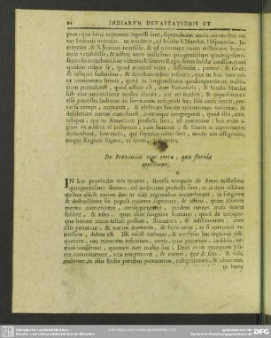 De Provinciis eius terrae. quae floridae appellatur