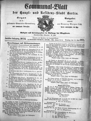 1871,24: No. 24, 11. Juni 1871