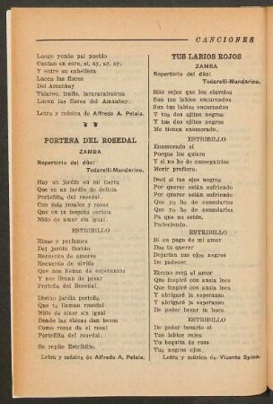 Tus labios rojos : Zamba