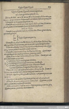 Quis, Quae, Quod, interrogative