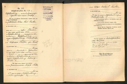 Standesamtsbuch der Stadt Aschaffenburg: Eheschließungen 252/1930 - 130/1931