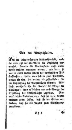 Von den Waisenhäusern