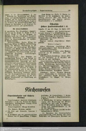 Kirchenwesen