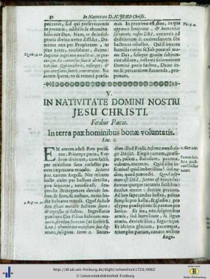 In Nativitate Domini Jesu Christi.