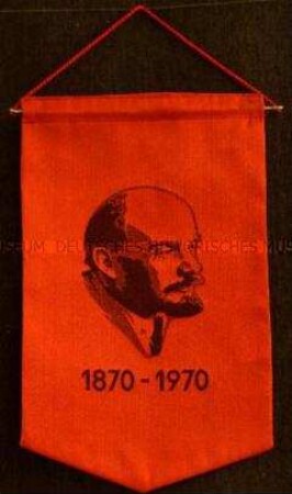 Erinnerungswimpel zum 100. Geburtstag W.I.Lenin