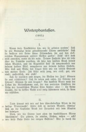 Winterphantasien. (1843.)