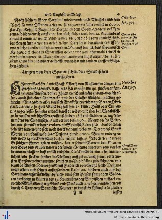 Lingen von den Spannischen…