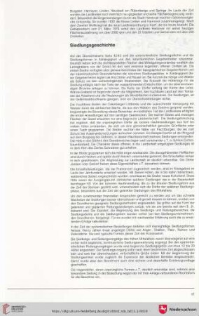 Siedlungsgeschichte
