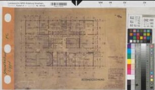 Lippstadt, Kreishaus, Bauteil B Erdgeschoss, Grundriss