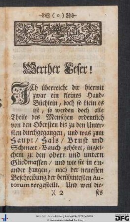 Werther Leser!