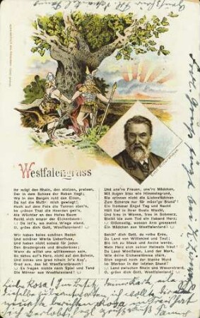 Westfalengruss - Ihr mögt den Rhein, den stolzen, preisen