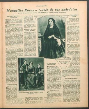 Manuelita en el gobierno del país