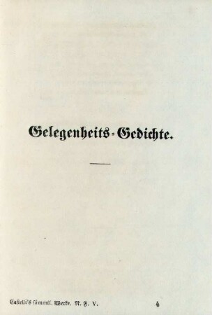 Gelegenheits-Gedichte