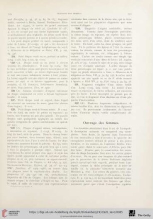 Ouvrage des femmes