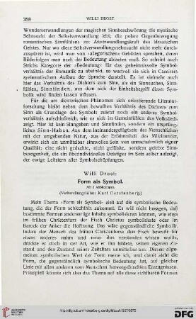 21: Form als Symbol