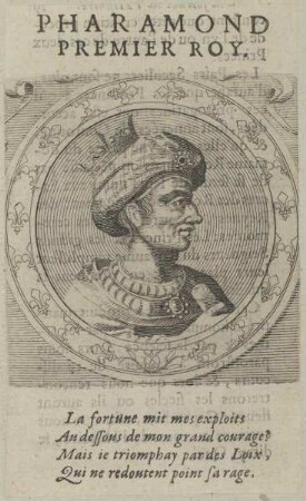 Bildnis von Pharamond, Premier Roy de France