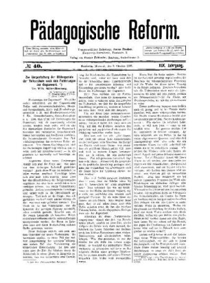 Zur Umgestaltung der Bildungsziele der Volksschule nach den Forderungen der Gegenwart : (Schluß folgt)