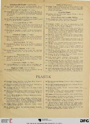 Plastik (Nr. 557-592)