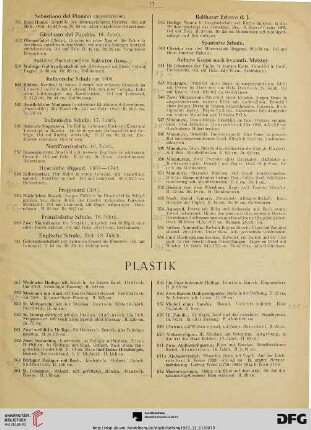 Plastik (Nr. 557-592)