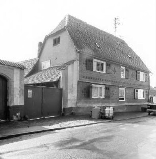 Fachwerkwohnhaus; Ranstadt, Kirchbergstraße 15
