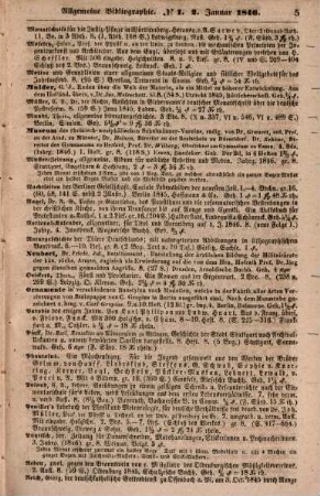 Allgemeine Bibliographie für Deutschland. Ein wöchentliches Verzeichniss aller neuen Erscheinungen im Felde der Literatur, 1846, 1-26
