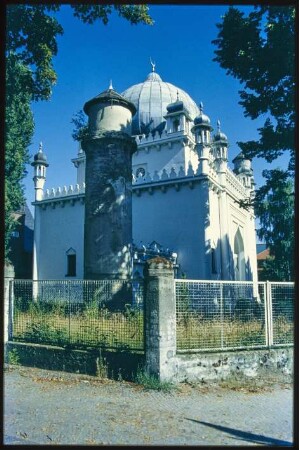 Eckansicht der Wilmersdorfer Moschee