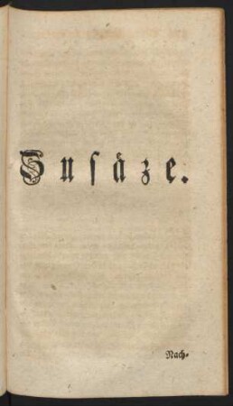 Zusäze