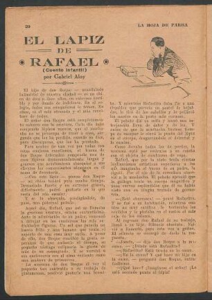 El lápiz de Rafael : (Cuento infantil)