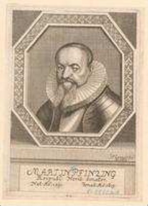 Martin (III.) Pfinzing, Ratsherr; geb. 1560; gest. 1619