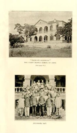 "Talmage Memorial" The Union Middle School of Amoy. - Students, 1906