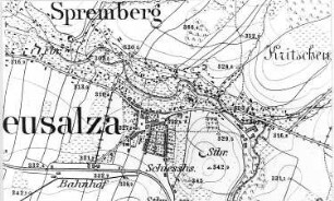 Neusalza-Spremberg. Meßtischblatt, Sekt. Neusalza, 1883