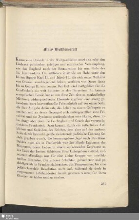 Mary Wollstonecraft