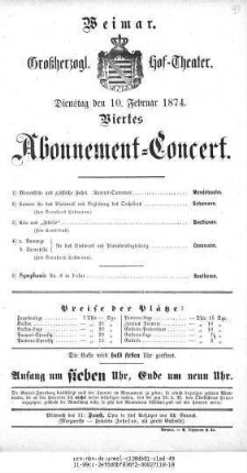 Abonnement=Concert
