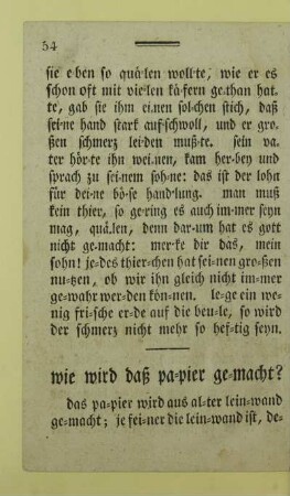 wie wird daß papier gemacht?