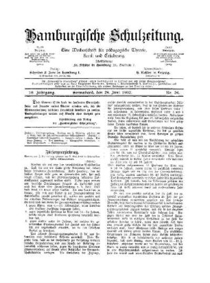 Fürsorgeerziehung : (Schluß)